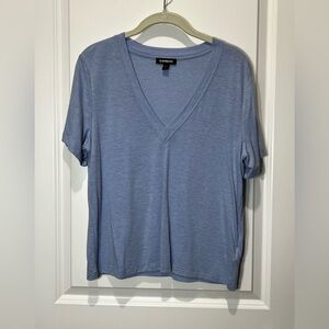 Express Blue Short Sleeve T-shirt Size Medium